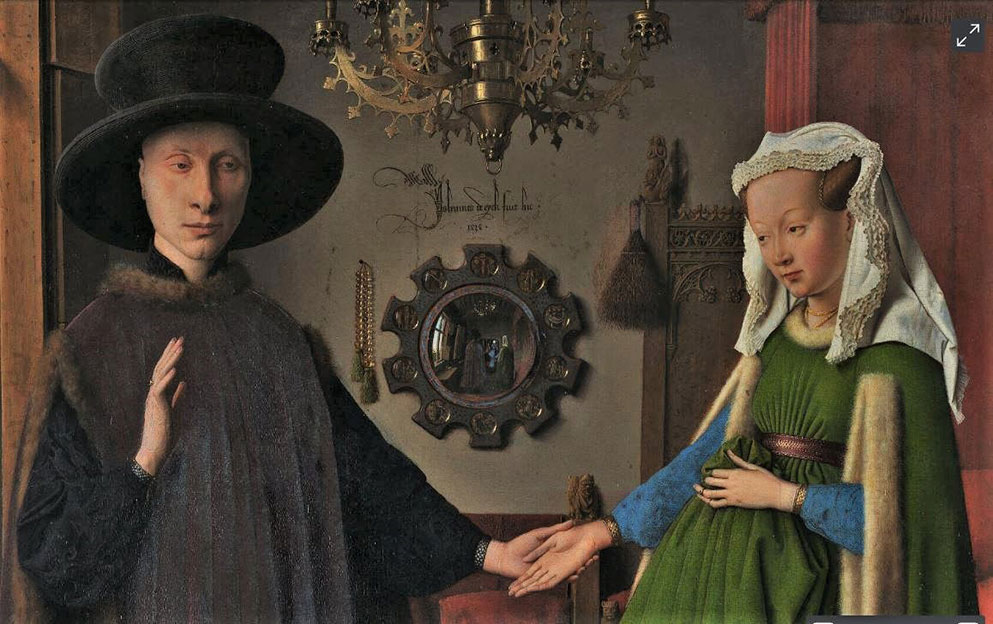 Jan van Eyck, Die Arnolfini-Hochzeit